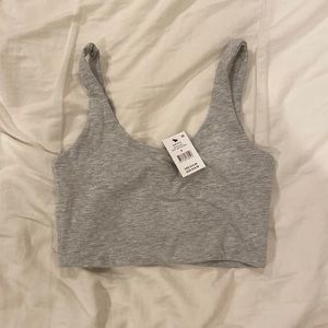 Cotton on Grey Cropped Tank NWT
